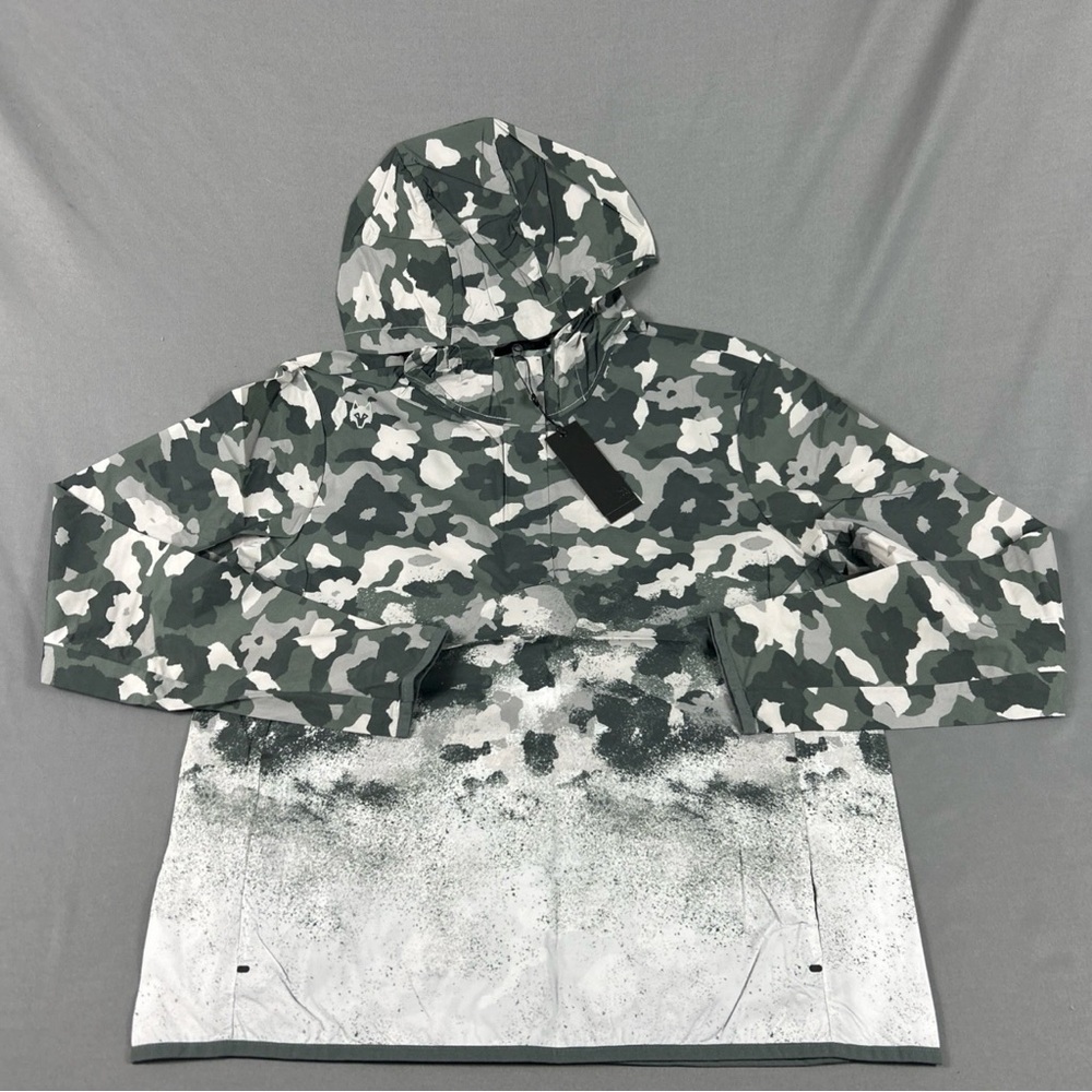 Greyson Floral Camo Ombre Newago Pac Lite Jacket – Zip Neck Sz Large/Medium $248